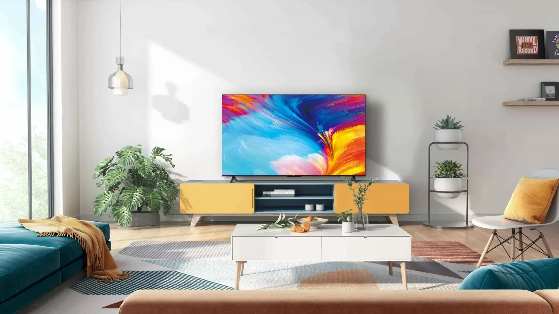 Televizor TCL LED 58P635, 146 cm, Smart Google TV, 4K Ultra HD, Clasa E, Negru