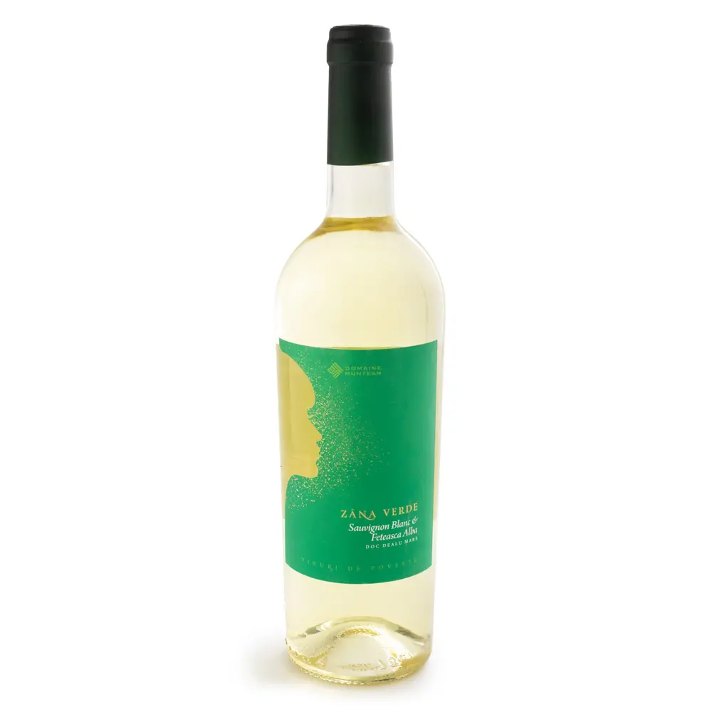Vin Alb Zana Verde Sauvignon Blanc, Sec, 0.75L