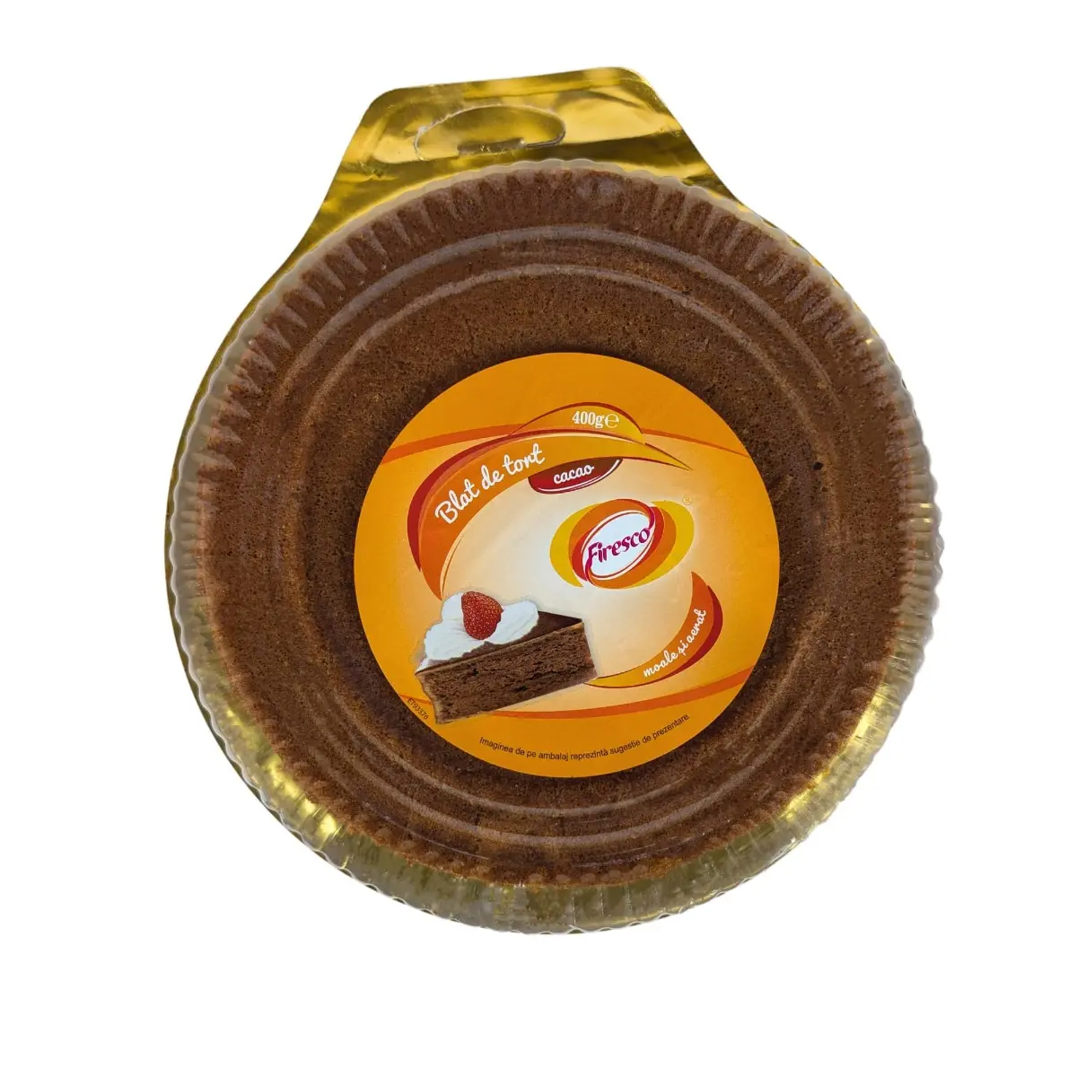 Blat de tort cu cacao Firesco 400 g