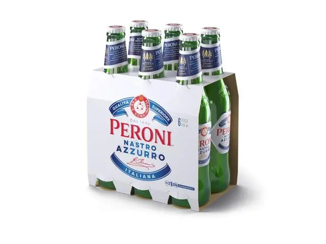 Bere Peroni Nastro Azzuro, 6x0.33L