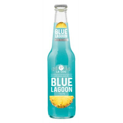 Cocktail Le Coq Blue Lagoon, 4.7% alc., 0.33L