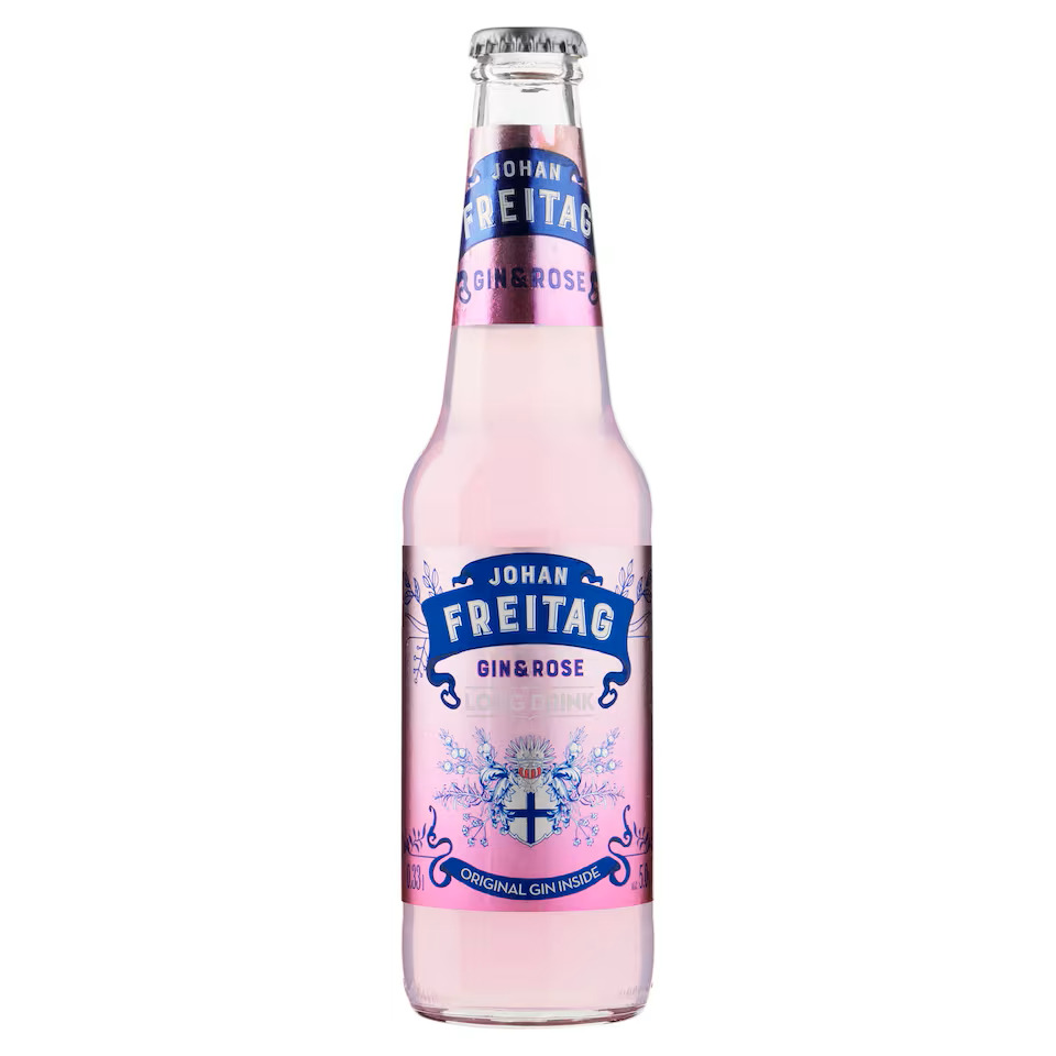Johan Freitag Gin & Rose St 5% alc., 0.33L