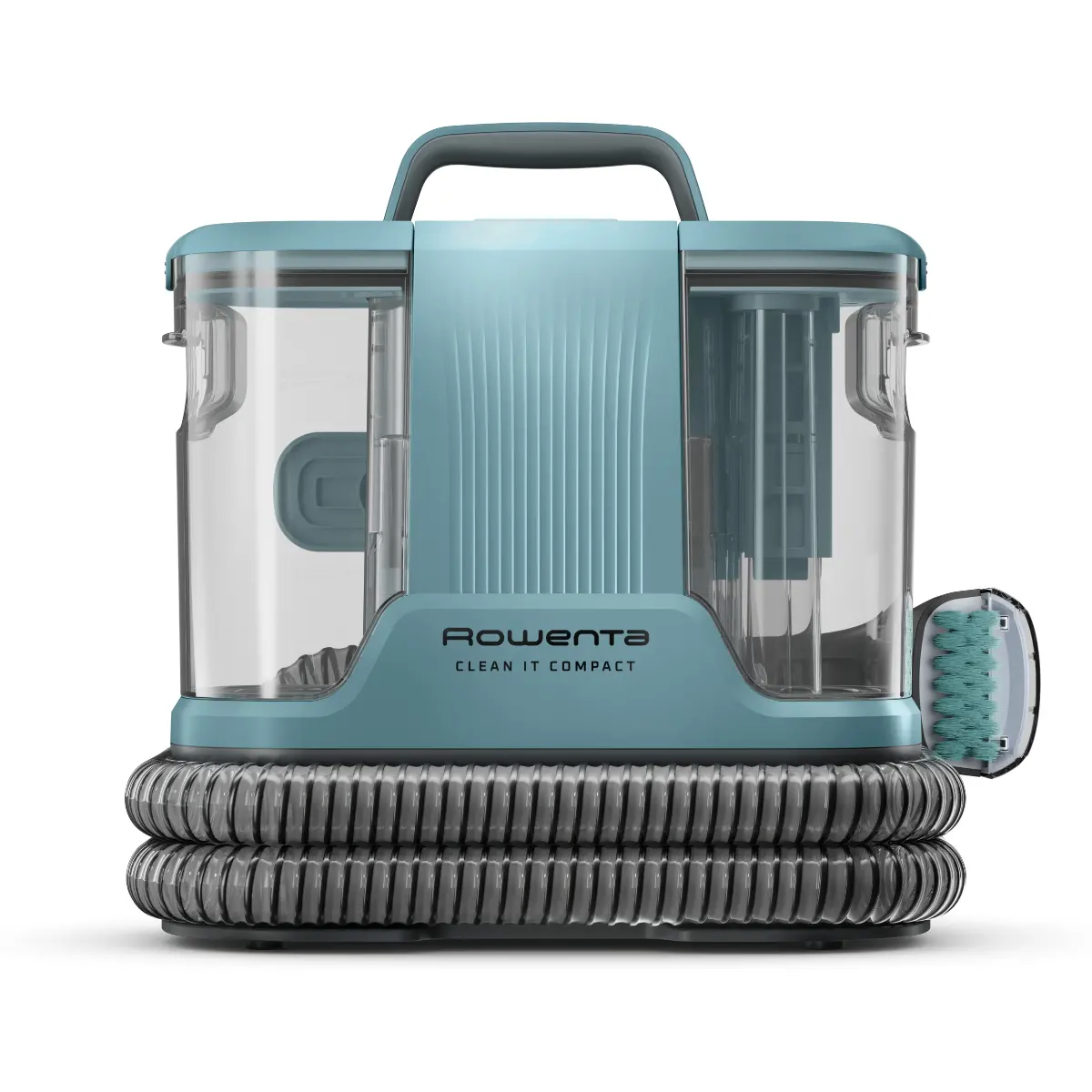 Aspirator cu spalare Rowenta Clean IT IN3021F0, 0.85 litri, 400 W, Verde / Turcoaz