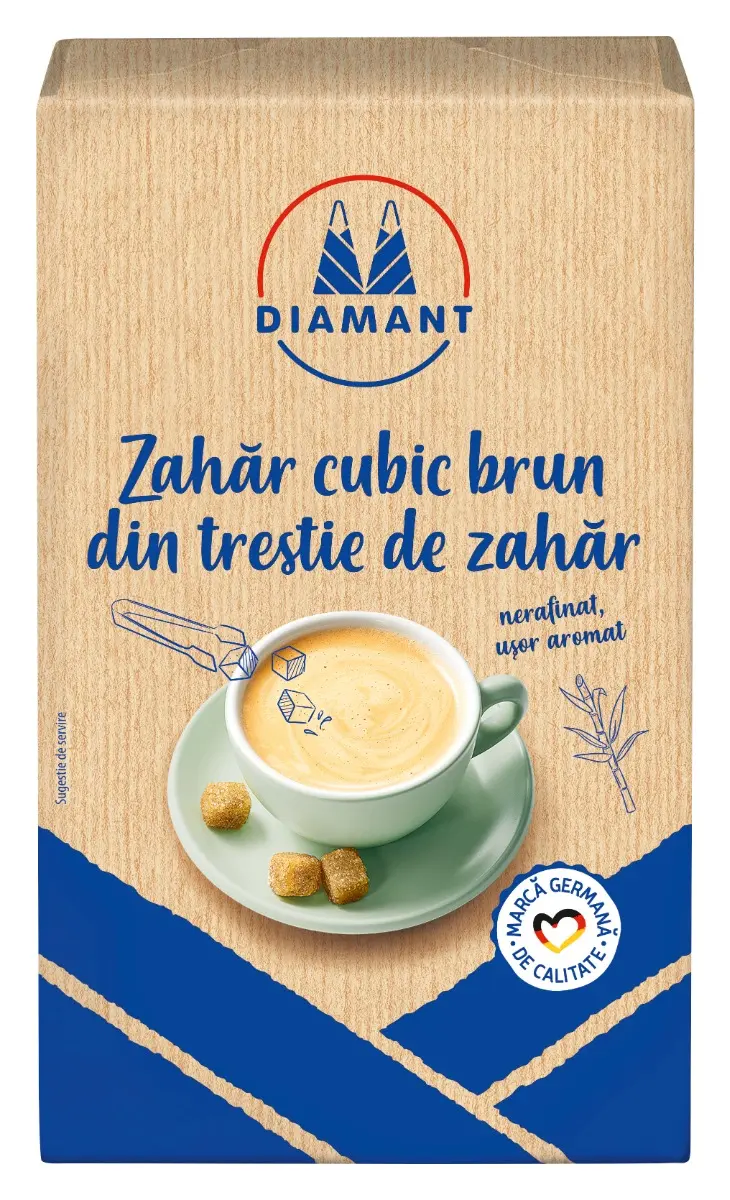 Zahar brun cubic Diamant 500g