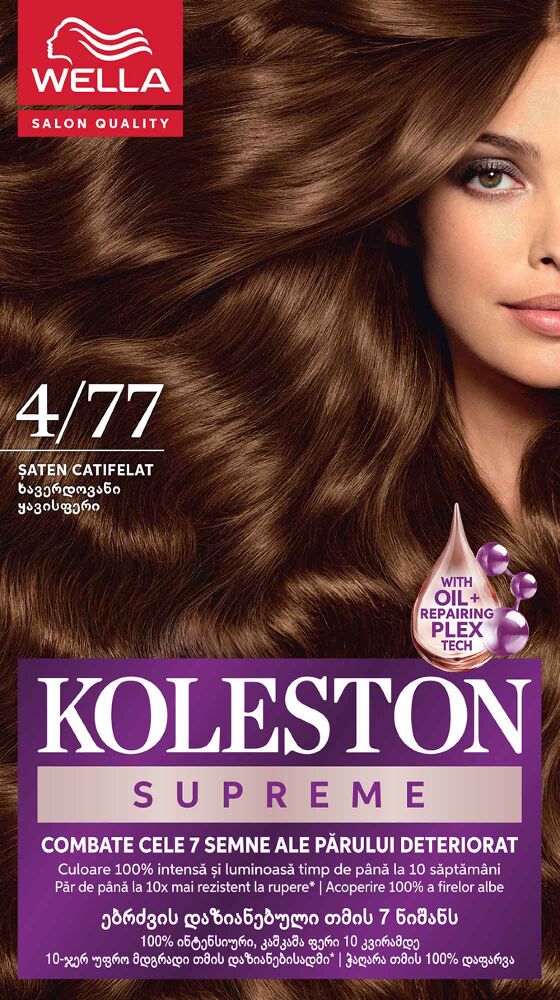 Vopsea De Par Koleston Supreme 4/77 Saten Catifelat