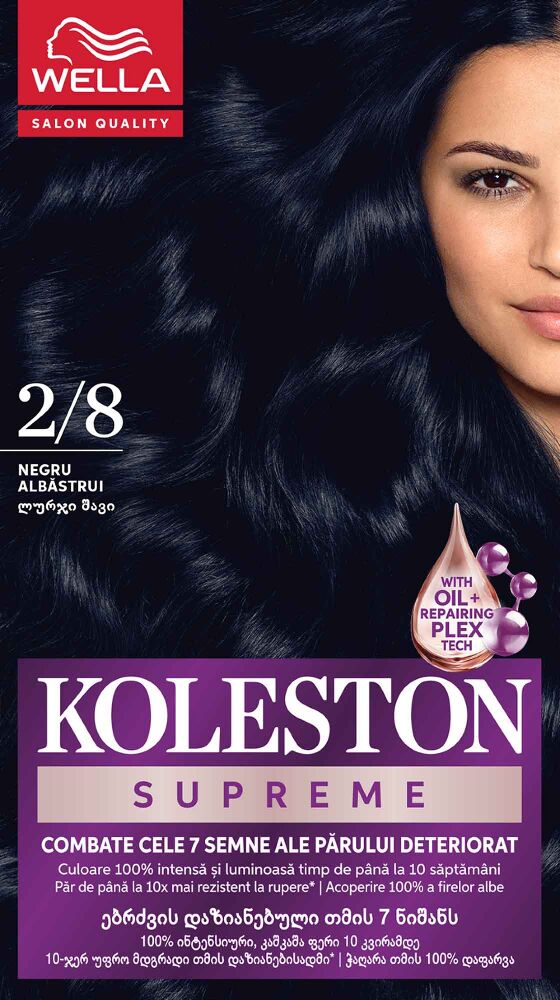 Vopsea De Par Koleston Supreme 2/8 Negru Albastrui