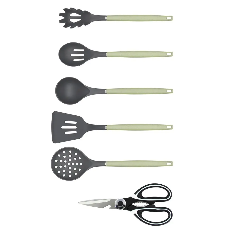 Set cutite si ustensile de bucatarie Zass ZG-KS 01, 12 piese