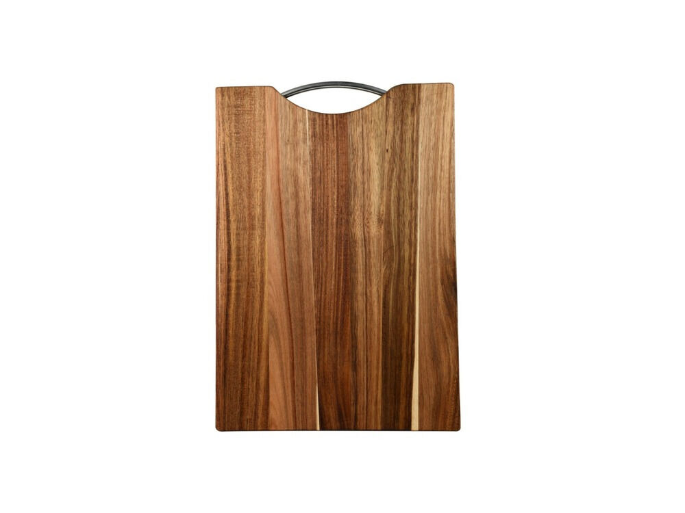 Tocator Bergner Elite, lemn de Acacia, 40x28x1.5 cm, Maro