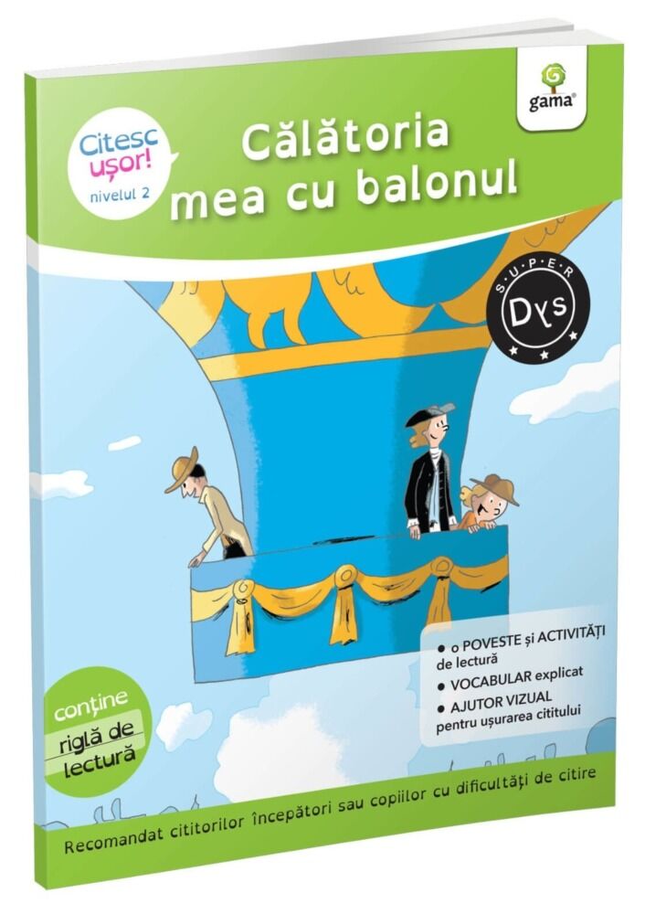 Calatoria mea cu balonul/Citesc usor!