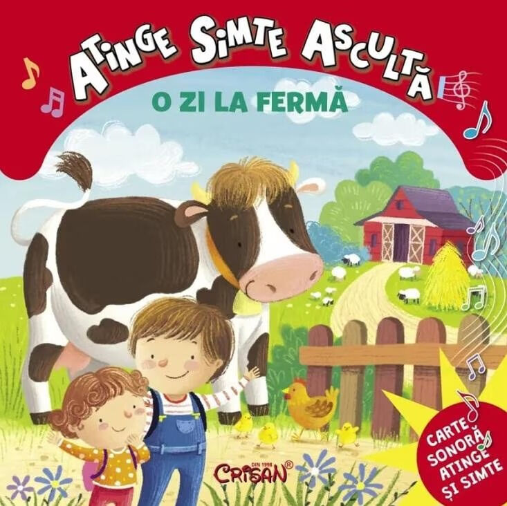 O zi la ferma. Atinge, simte, asculta