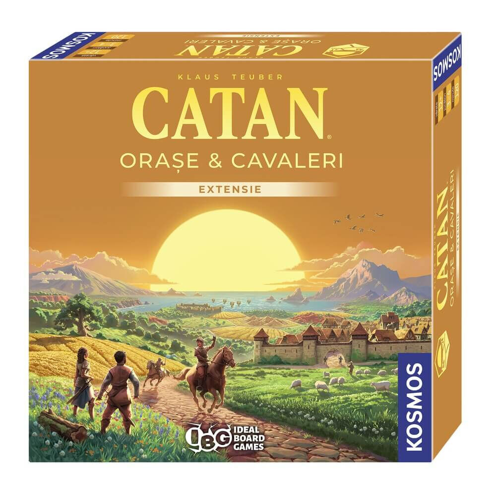 CATAN - Orase & Cavaleri - Extensie 3/4 jucatori - EDItIA 2025