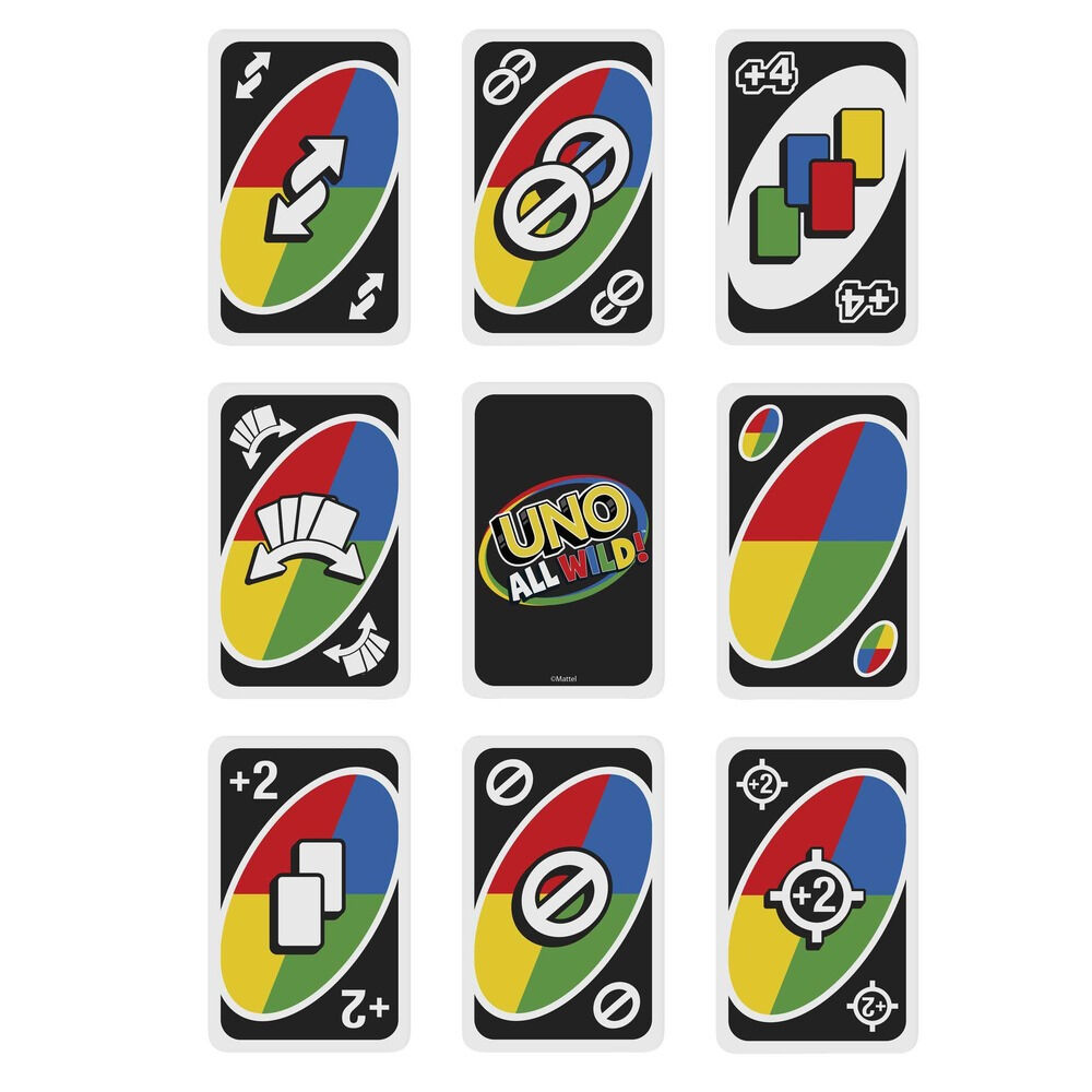 Carti de joc Uno All Wild HHL35
