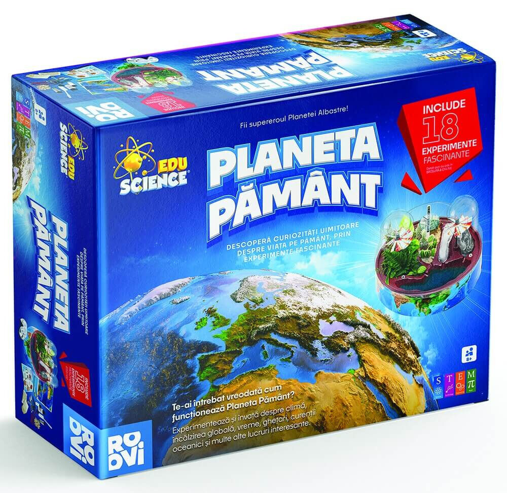 Joc educativ Planeta Pamant Roovi
