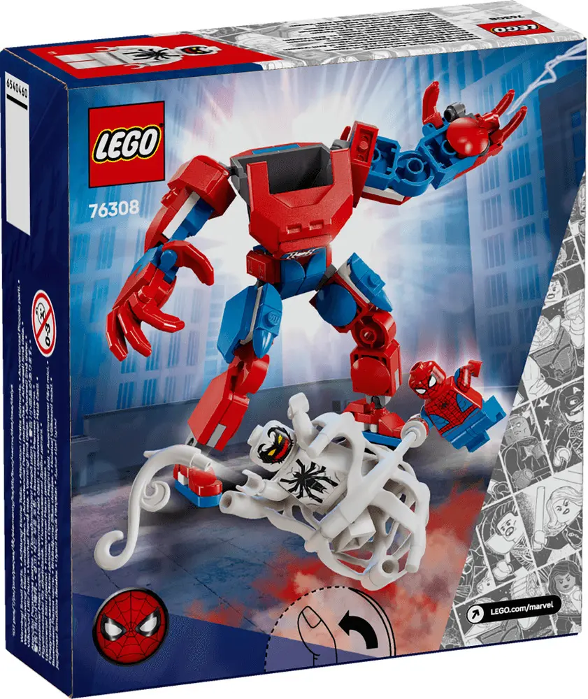 LEGO Marvel Robotul Omul Paianjen vs. Anti-Venom 76308