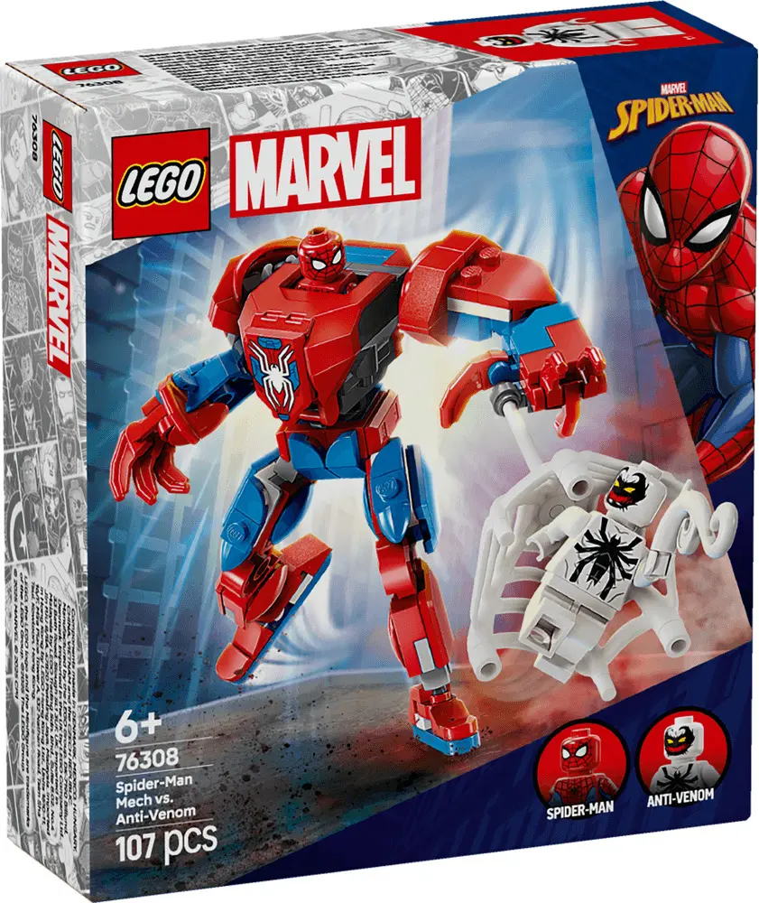 LEGO Marvel Robotul Omul Paianjen vs. Anti-Venom 76308