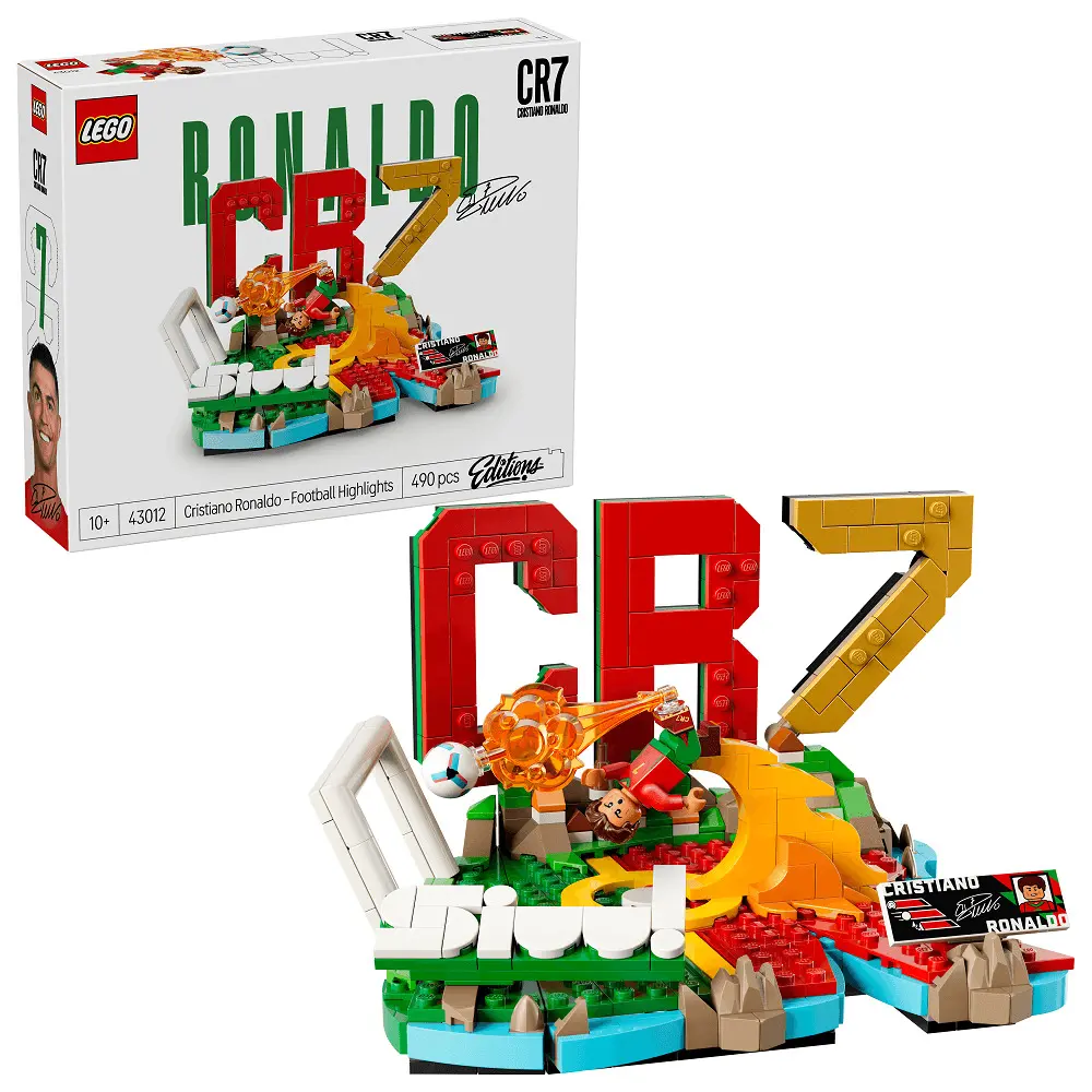 LEGO Editions Cristiano Ronaldo - Momente importante din fotbal 43012