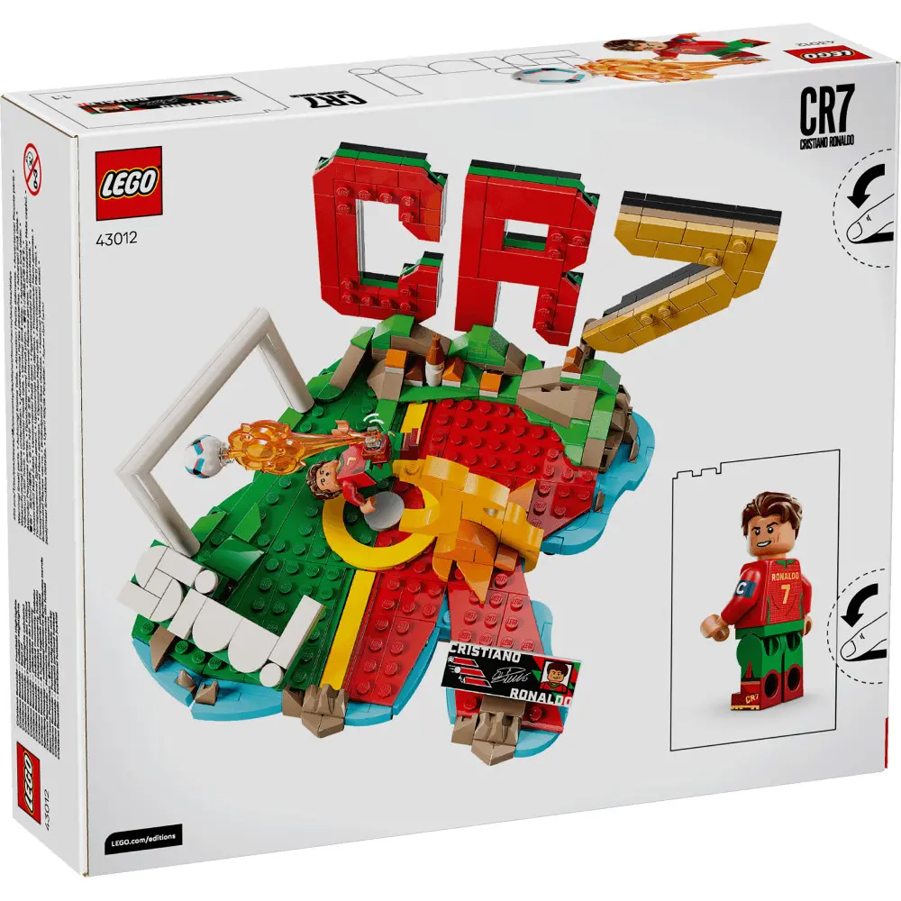 LEGO Editions Cristiano Ronaldo - Momente importante din fotbal 43012