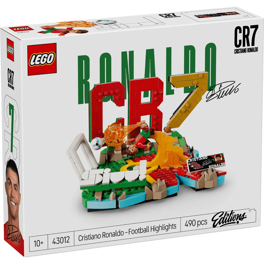 LEGO Editions Cristiano Ronaldo - Momente importante din fotbal 43012