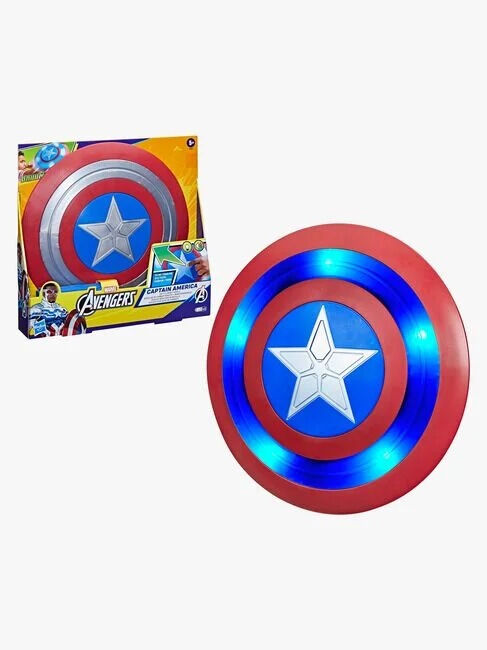 Scut Hasbro Avengers Battle-React Captain America, Multicolor