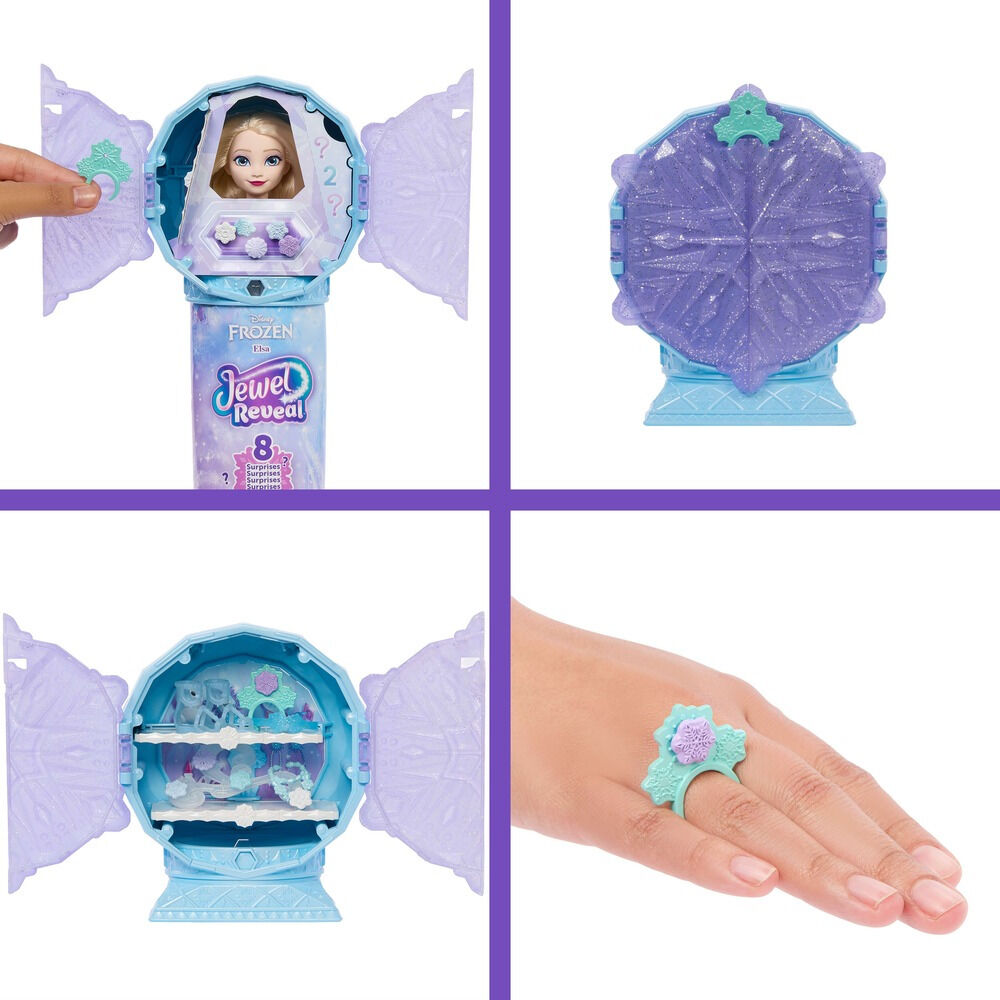 Papusa Disney Frozen II Dezvaluirea Nestematei Elsa JJY36, Multicolor