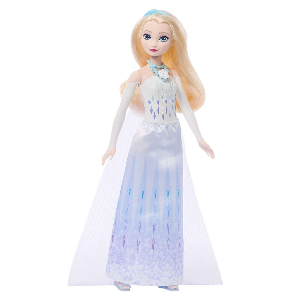 Papusa Disney Frozen II Dezvaluirea Nestematei Elsa JJY36, Multicolor