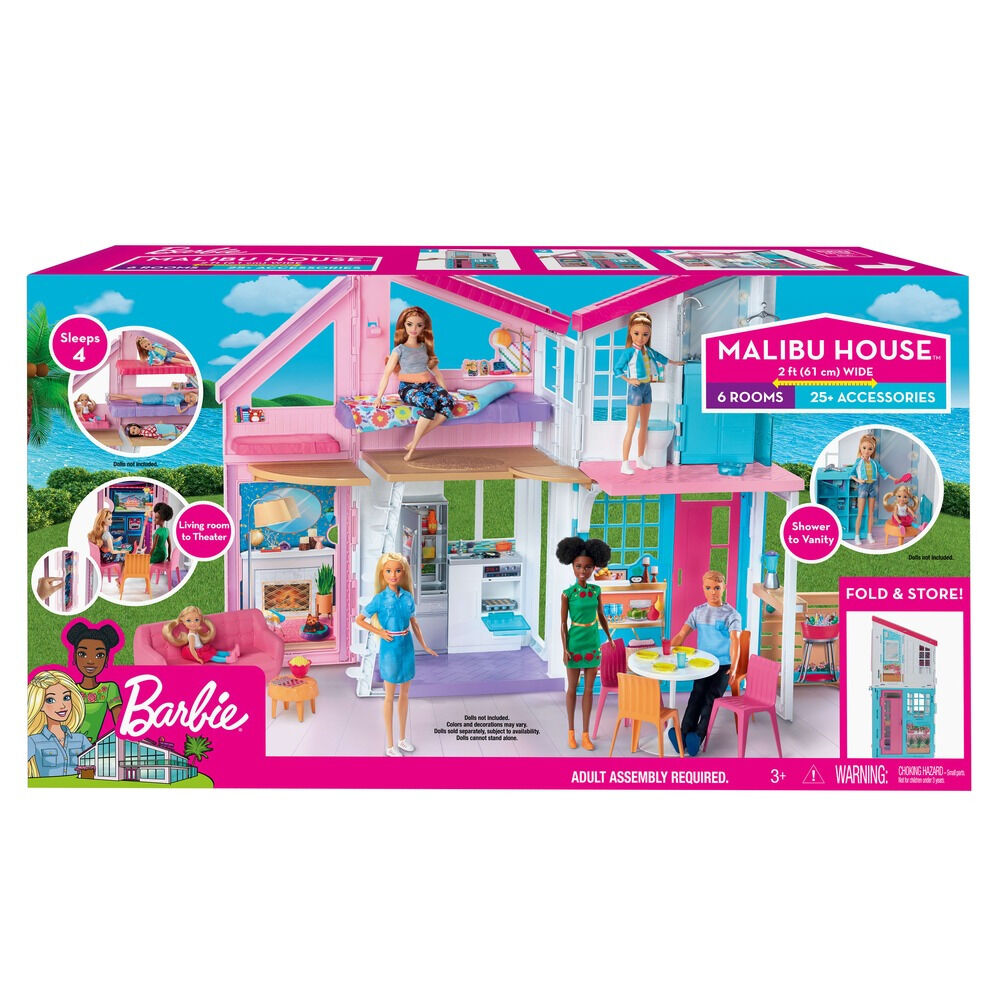 Casa din Malibu a lui Barbie FXG57, Multicolor
