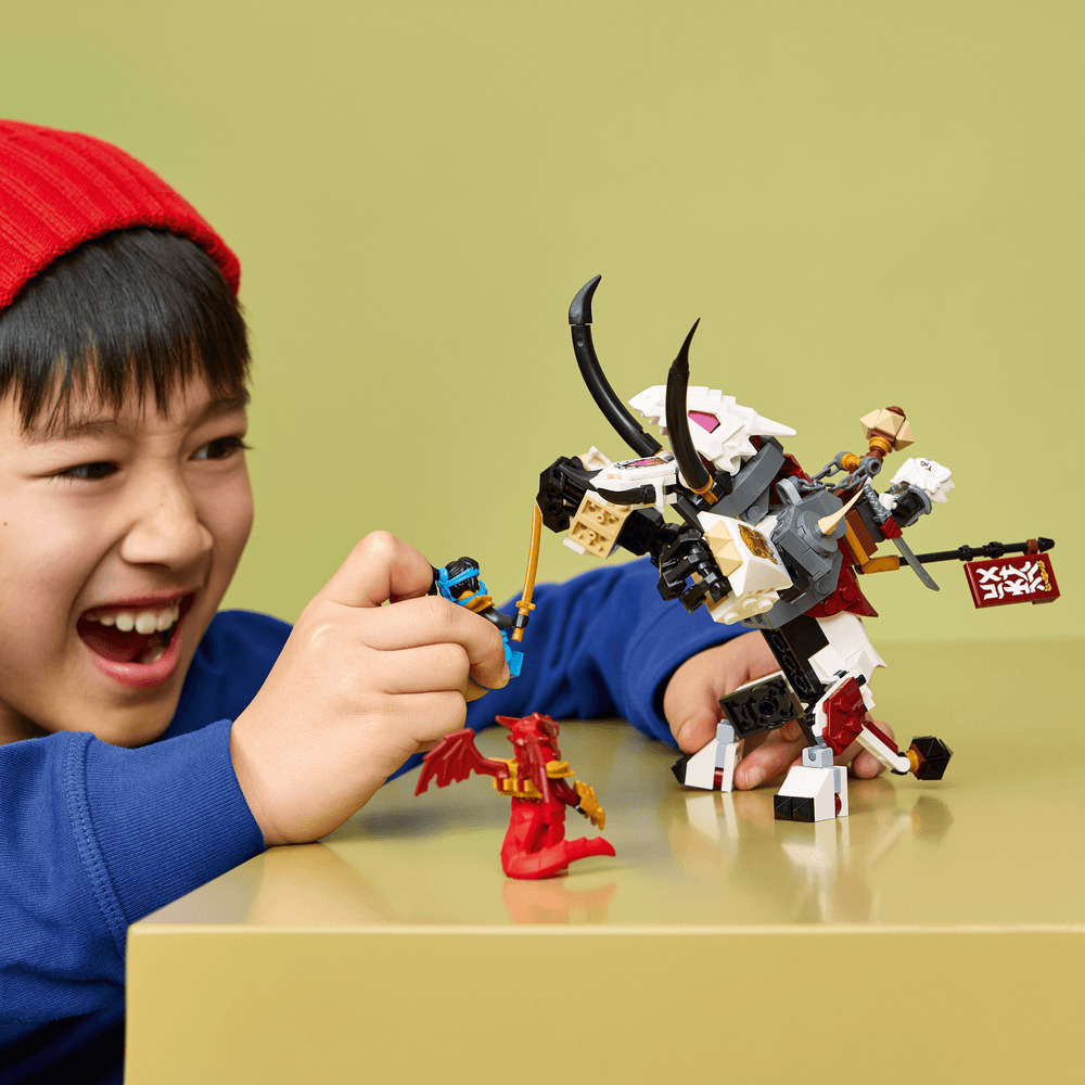 LEGO NINJAGO Zilvar si monstrul dragon Grimtak 71863