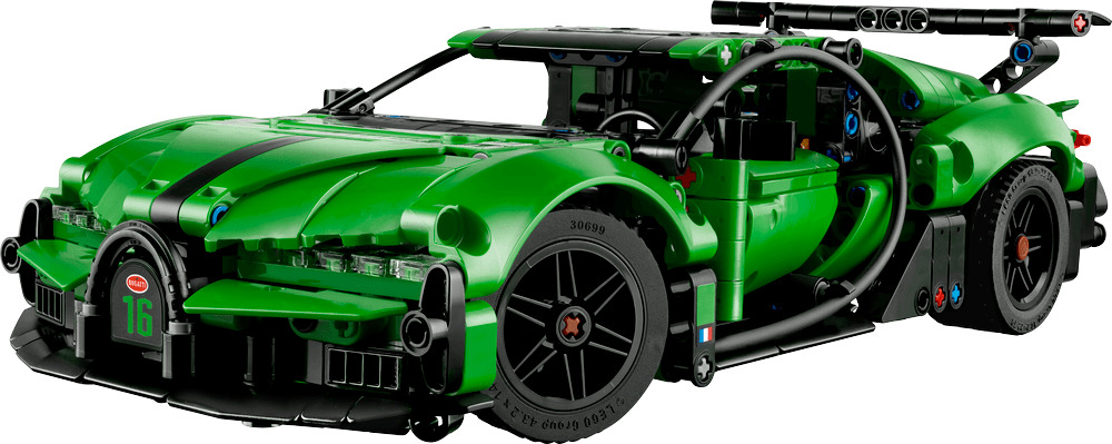 LEGO Technic Hipermasina Bugatti Chiron Pur Sport verde 42241