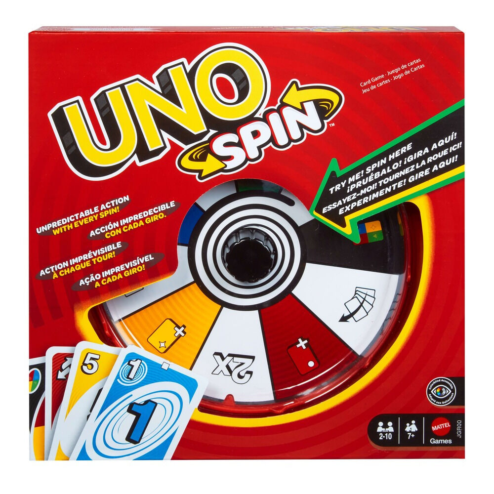 Joc de carti Uno Spin JGR00