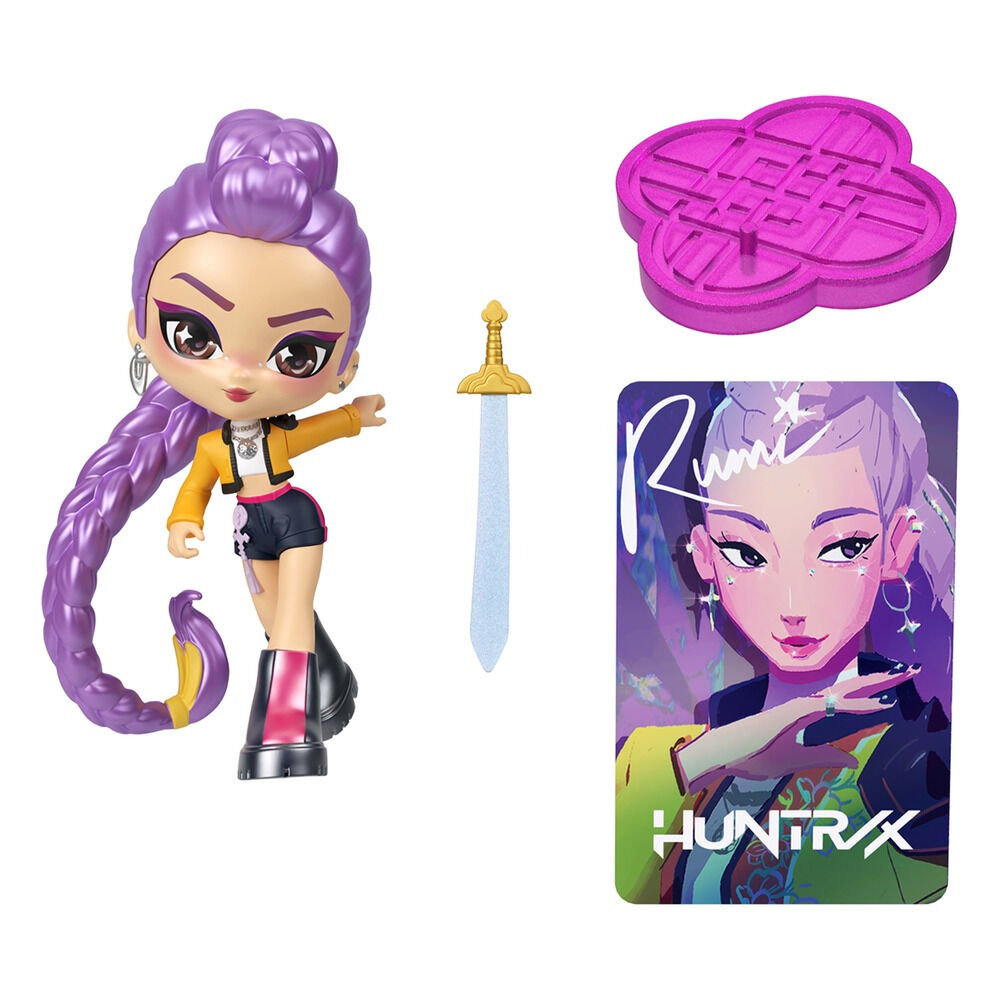 Figurina surpriza K-Pop Demon Hunters JTC88, 7 modele, Multicolor