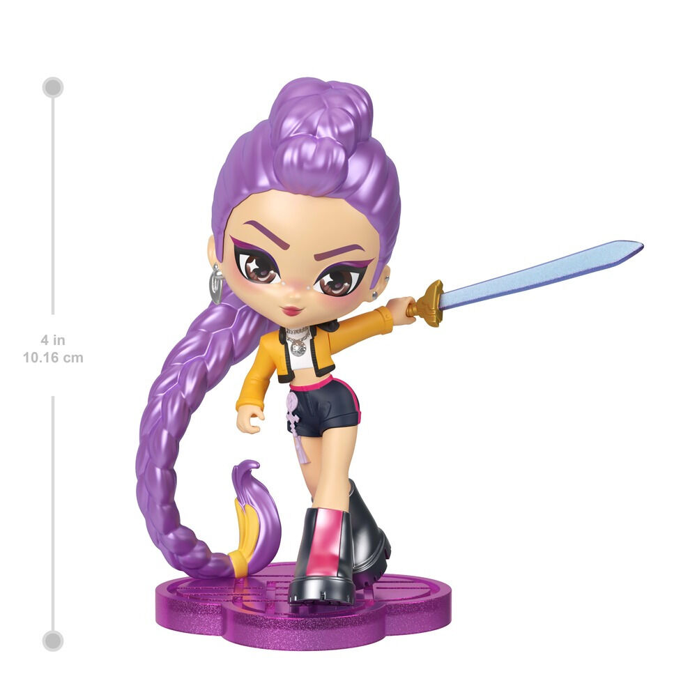 Figurina surpriza K-Pop Demon Hunters JTC88, 7 modele, Multicolor