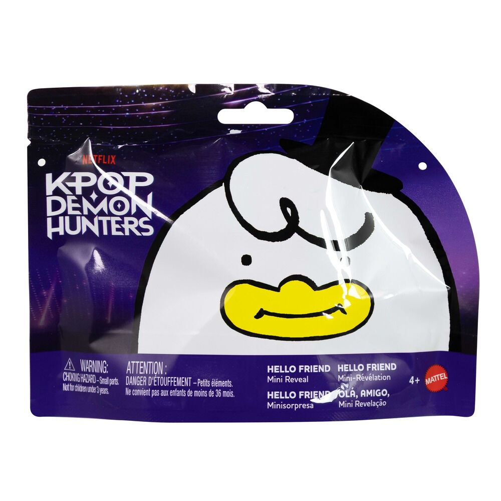 Breloc cu mini figurina surpriza K-Pop Demon Hunters JTC89, 13 modele, Multicolor