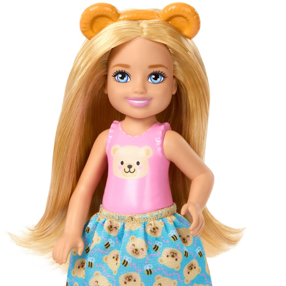 Set de joaca Barbie Petrecere cu ceai Chelsea JJB40, Multicolor