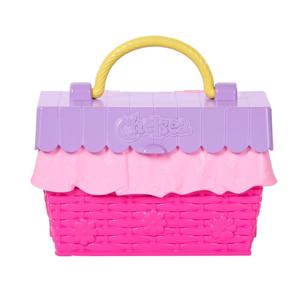 Set de joaca Barbie Petrecere cu ceai Chelsea JJB40, Multicolor