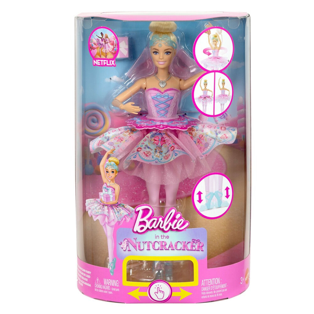 Papusa Barbie in Spargatorul de Nuci Clara JLW53, Multicolor