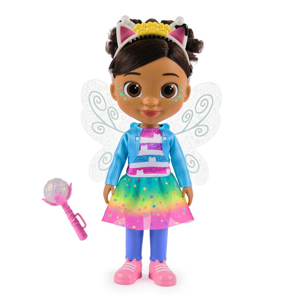 Papusa Fairylandia Dandelion Casa de papusi Gabby, 33 cm, Multicolor