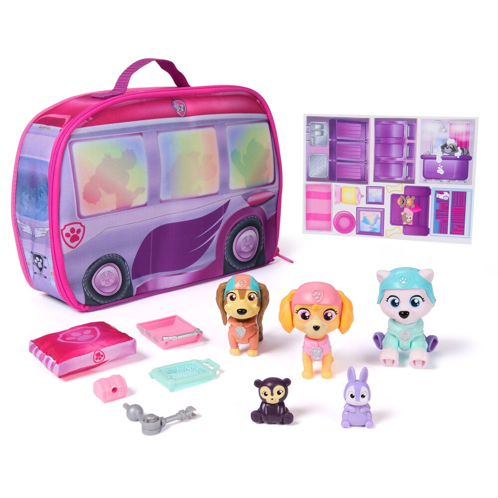 Rulota lui Skye Paw Patrol, 12 piese, Multicolor