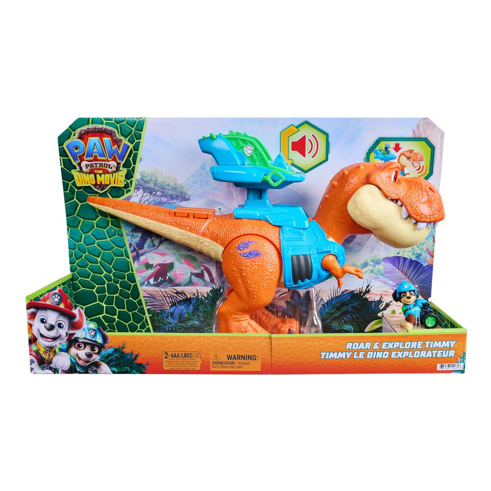 Jucarie Timmy Raget si Explorare Paw Patrol, 24.5 cm, Multicolor