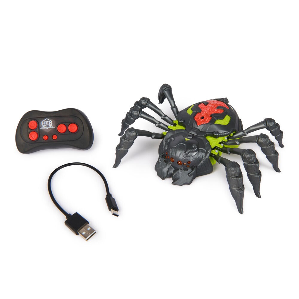 Jucarie cu telecomanda Paianjenul catarator Hexbug, Multicolor