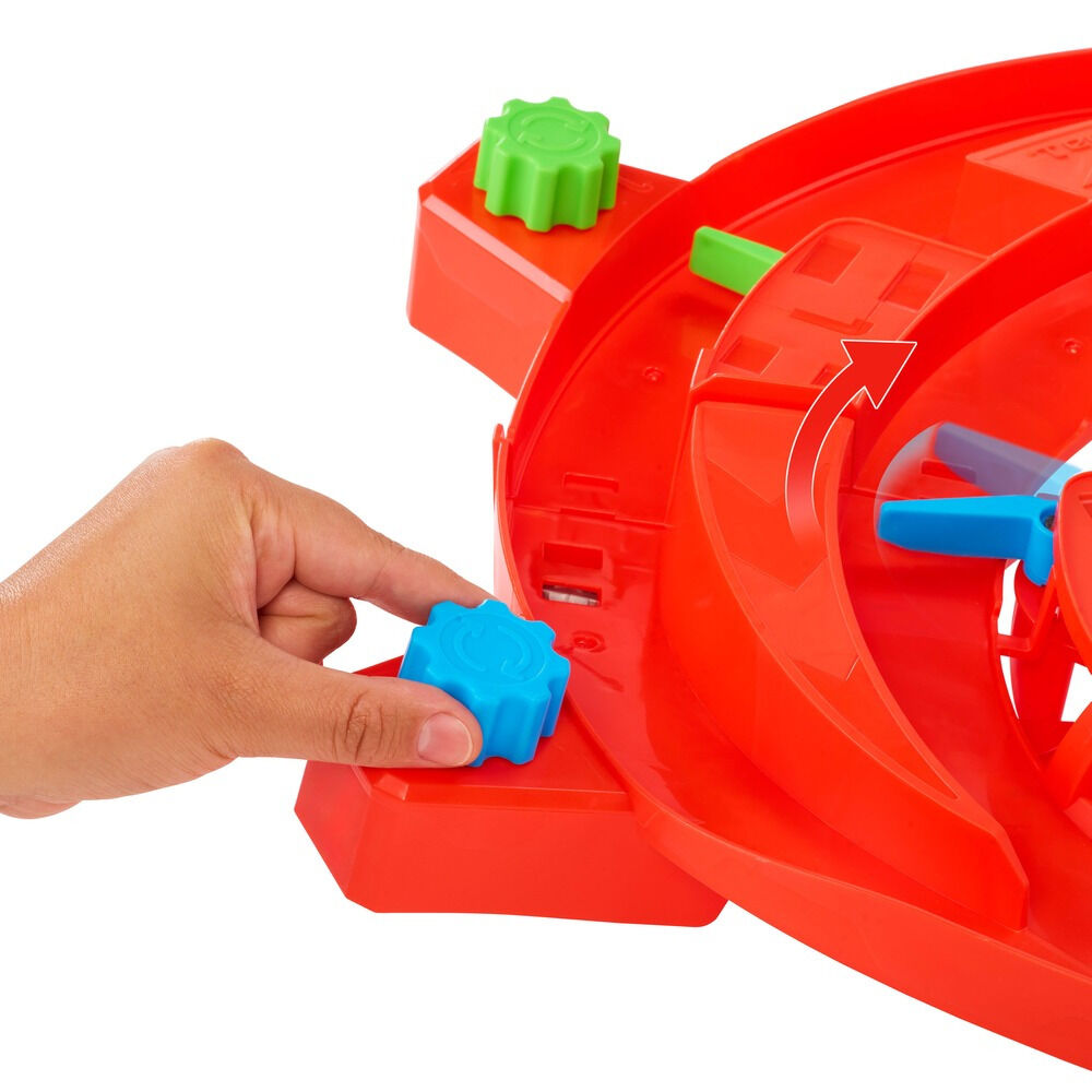 Set Hot Wheels F1 Circuit Grand Prix JMC90, cu 3 masinute, Multicolor
