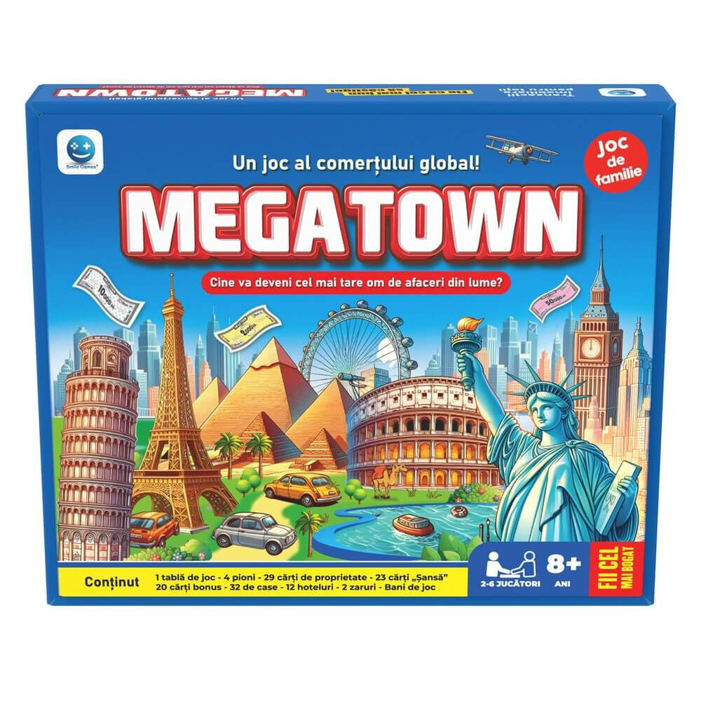 Joc de societate Smile Games Megatown World Trade