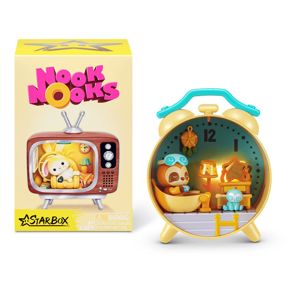 Figurina surpriza Nook Nooks, diverse modele, Multicolor