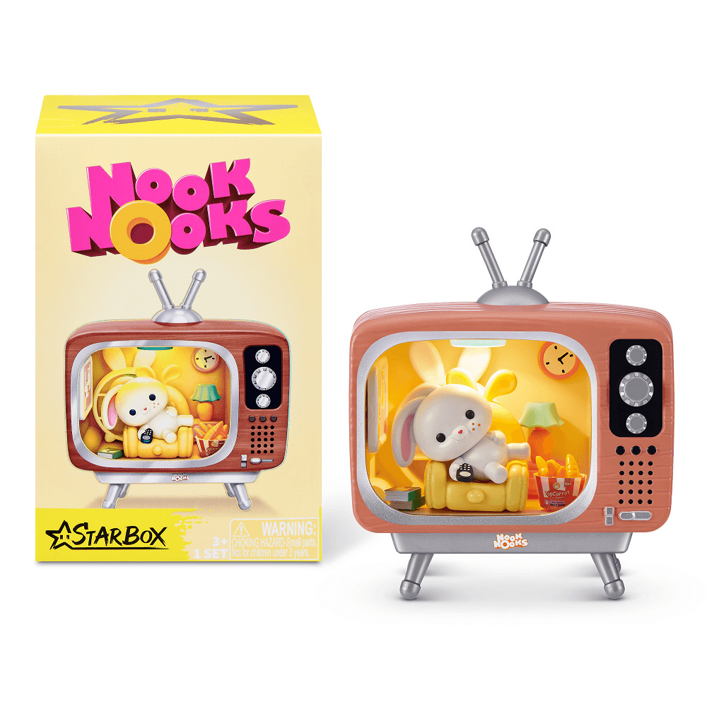 Figurina surpriza Nook Nooks, diverse modele, Multicolor