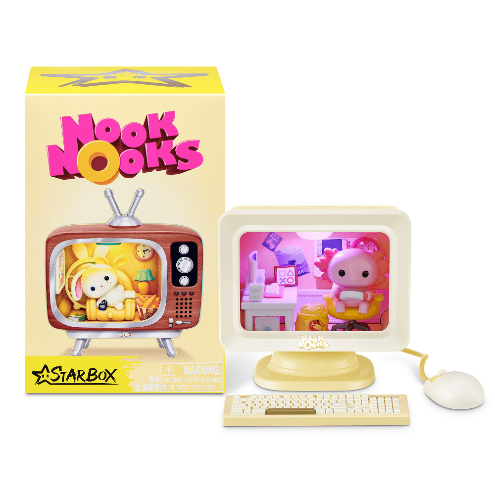 Figurina surpriza Nook Nooks, diverse modele, Multicolor
