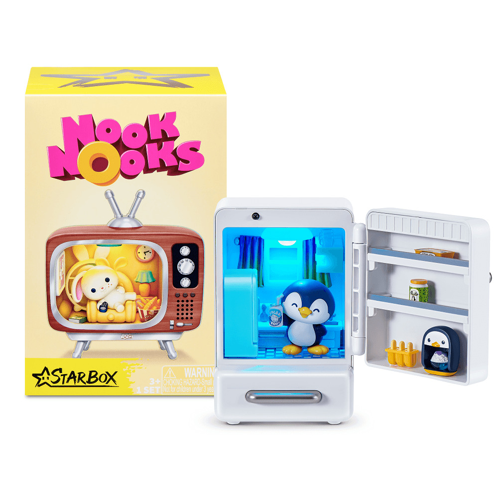 Figurina surpriza Nook Nooks, diverse modele, Multicolor