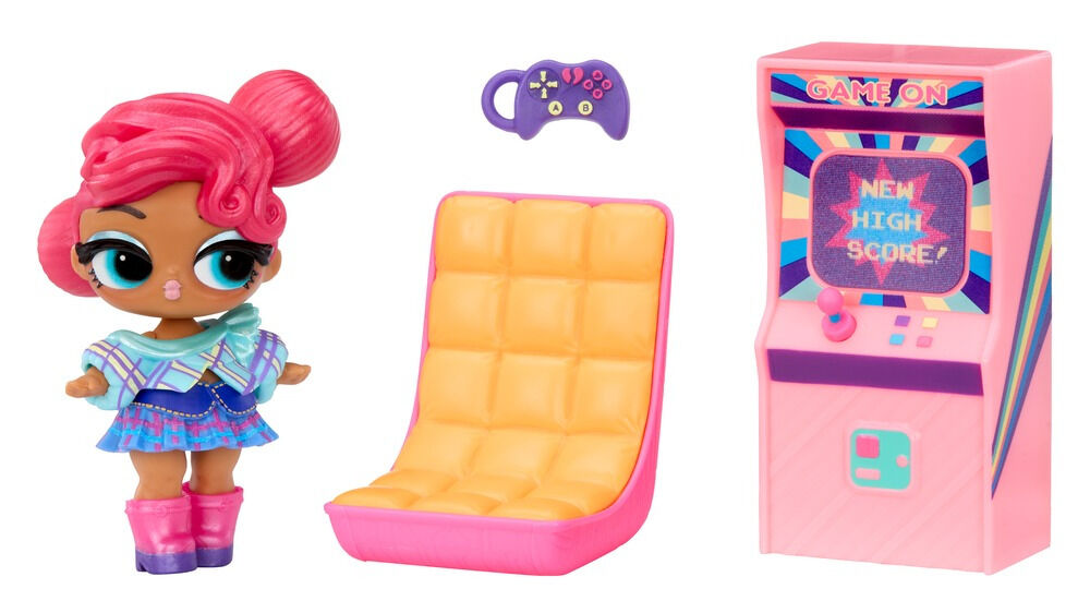 Set de joaca LOL Surprize Furniture Music Festival, diverse modele, Multicolor