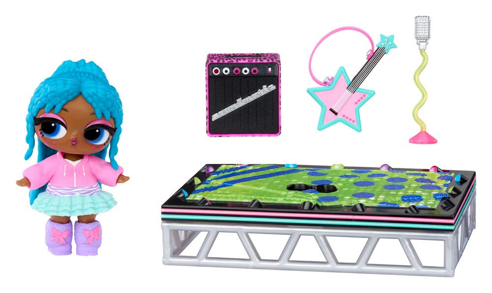 Set de joaca LOL Surprize Furniture Music Festival, diverse modele, Multicolor