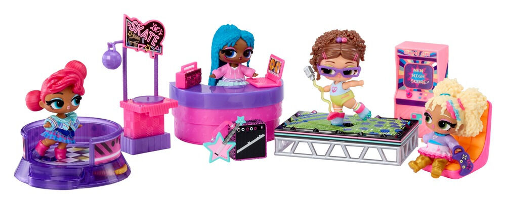 Set de joaca LOL Surprize Furniture Music Festival, diverse modele, Multicolor