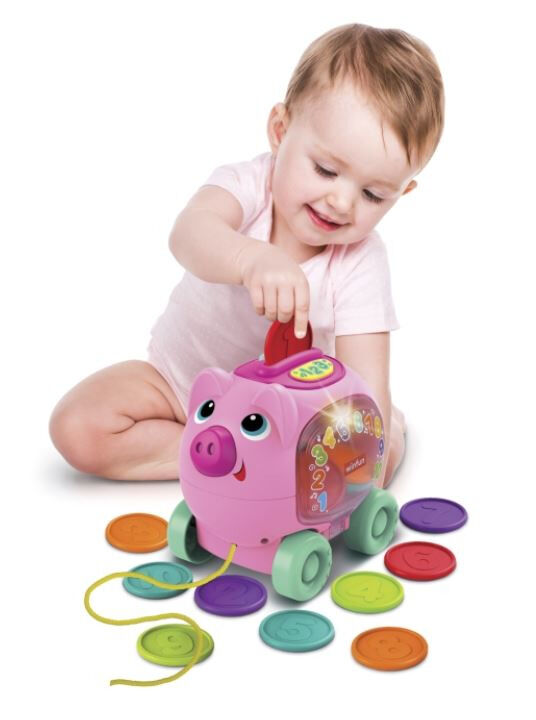Jucarie Pusculita pentru numarare cu muzica Winfun, Multicolor