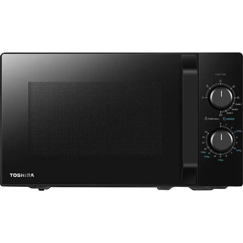 Cuptor cu microunde Toshiba MW2-MM20PBK, 20 Litri, Control mecanic, 800W, Negru